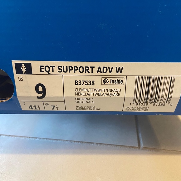 Adidas EQT Support ADV - Mint - Brand New - Picture 3 of 3